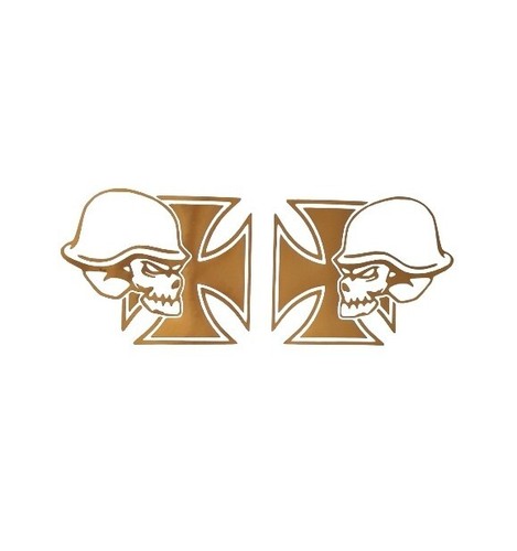 Iron cross vinyl sticker - 2,