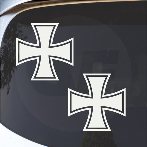 German iron cross car - german,