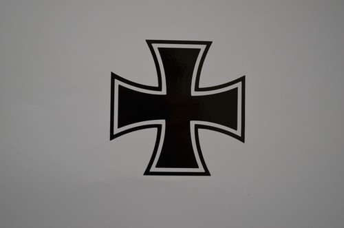 Iron cross sticker - iron,