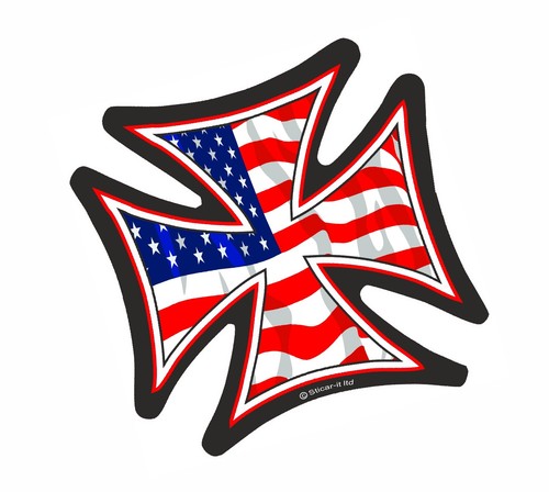 Iron cross american stars - iron, &