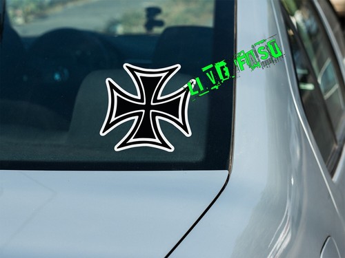 Iron cross decal sticker - iron,